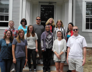 Linda Stevenson, back row, fourth from left, with her students in Nantucket, Massachusettes, in 2013.. Stevenson is a Bradenton architect who specializes in preservation and teaches the subject at the University of Florida. Courtesy photo.